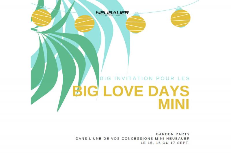 MINI BIG LOVE DAYS'