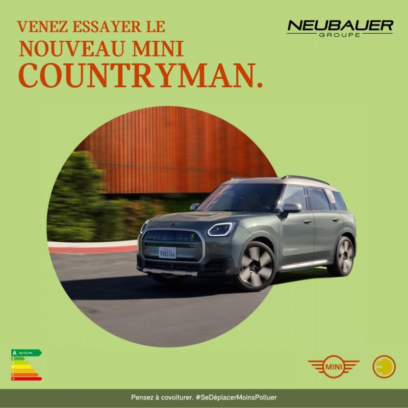 VENEZ ESSAYER LE NOUVEAU MINI COUNTRYMAN'