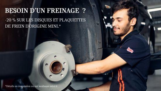 Offre Freinage MINI : -20 % sur vos disques et plaquettes