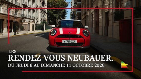 Les Rendez-Vous Neubauer MINI du 8 au 11 Octobre 2026