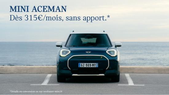 MINI Aceman dès 330 €/mois, sans apport