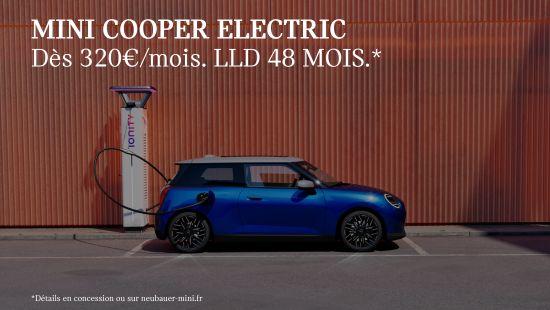 MINI Cooper Electric dès 320 €/mois. LLD 48 mois.*
