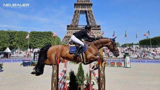 Neubauer célèbre l'élégance et la performance au Paris Eiffel Jumping