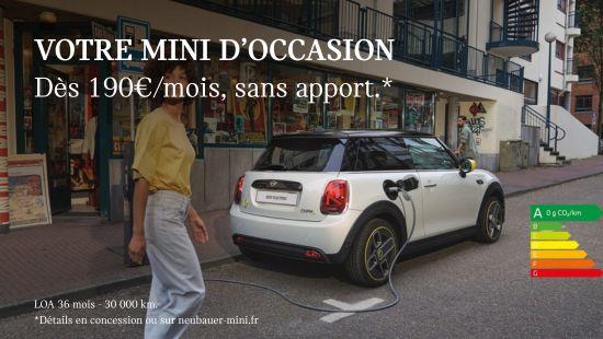 MINI Occasion Electric, des 190 € par mois sans apport