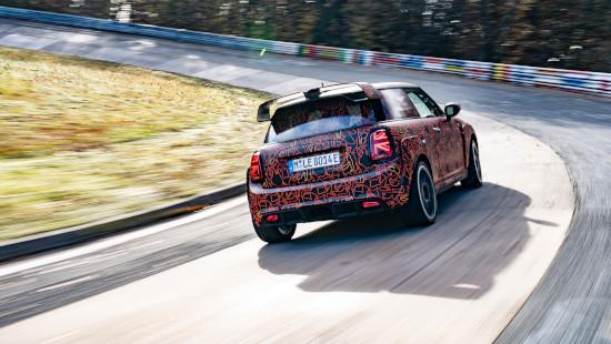 Prototypes des MINI John Cooper Works électriques.