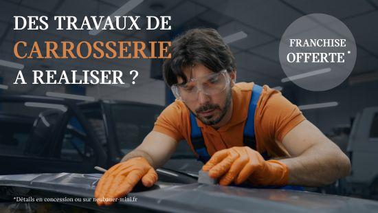 Travaux de carrosserie à réaliser ? Votre franchise est offerte !