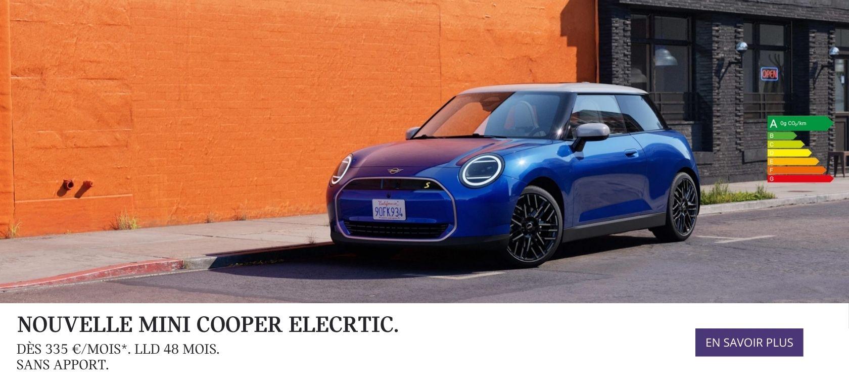 LA NOUVELLE MINI COOPER ELECTRIC