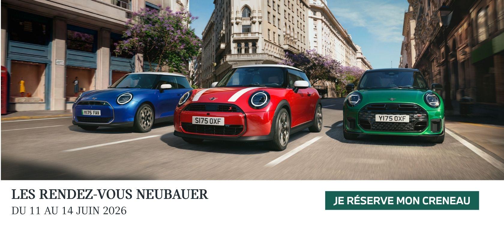 Les Rendez-Vous Neubauer MINI du 11 au 14 juin 2026